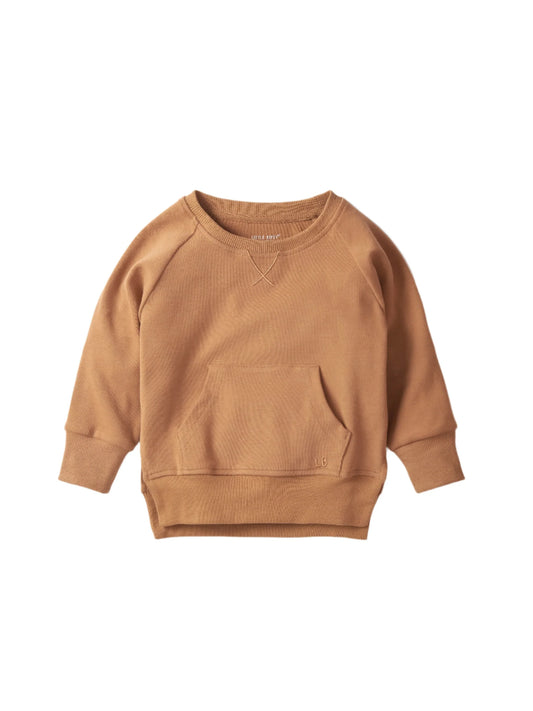 Pocket Pullover | Caramel