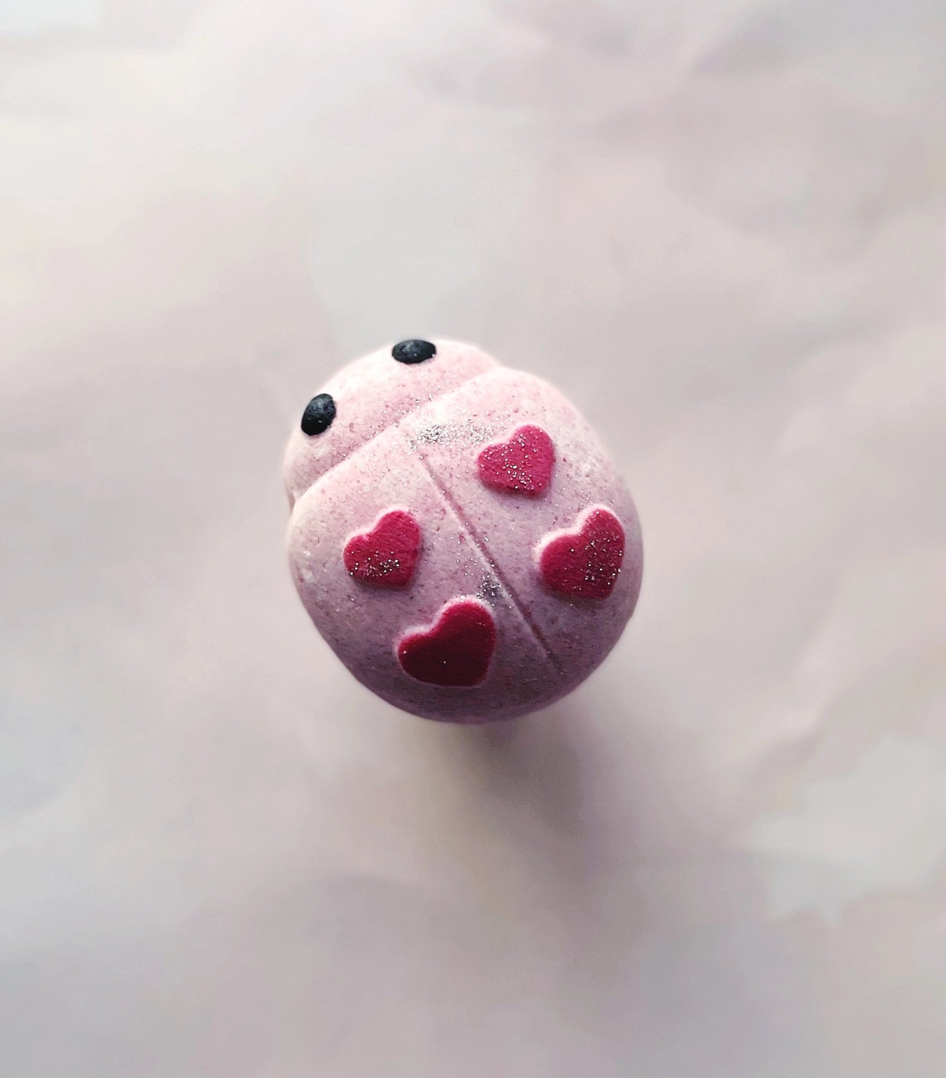 Love Bug Bath Bomb with Hidden Gem!