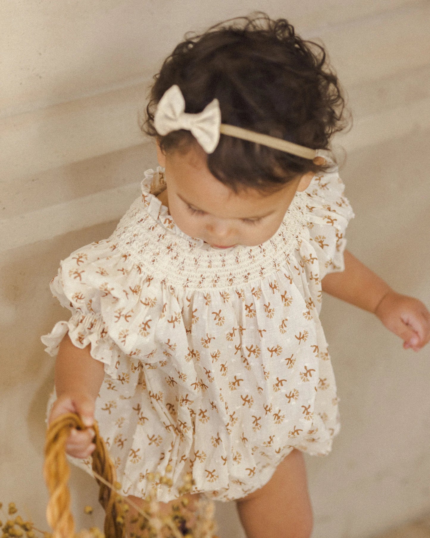 Little Bow Headband | Natural