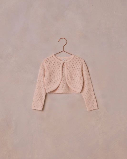 Bolero Cardigan Sweater | Blush