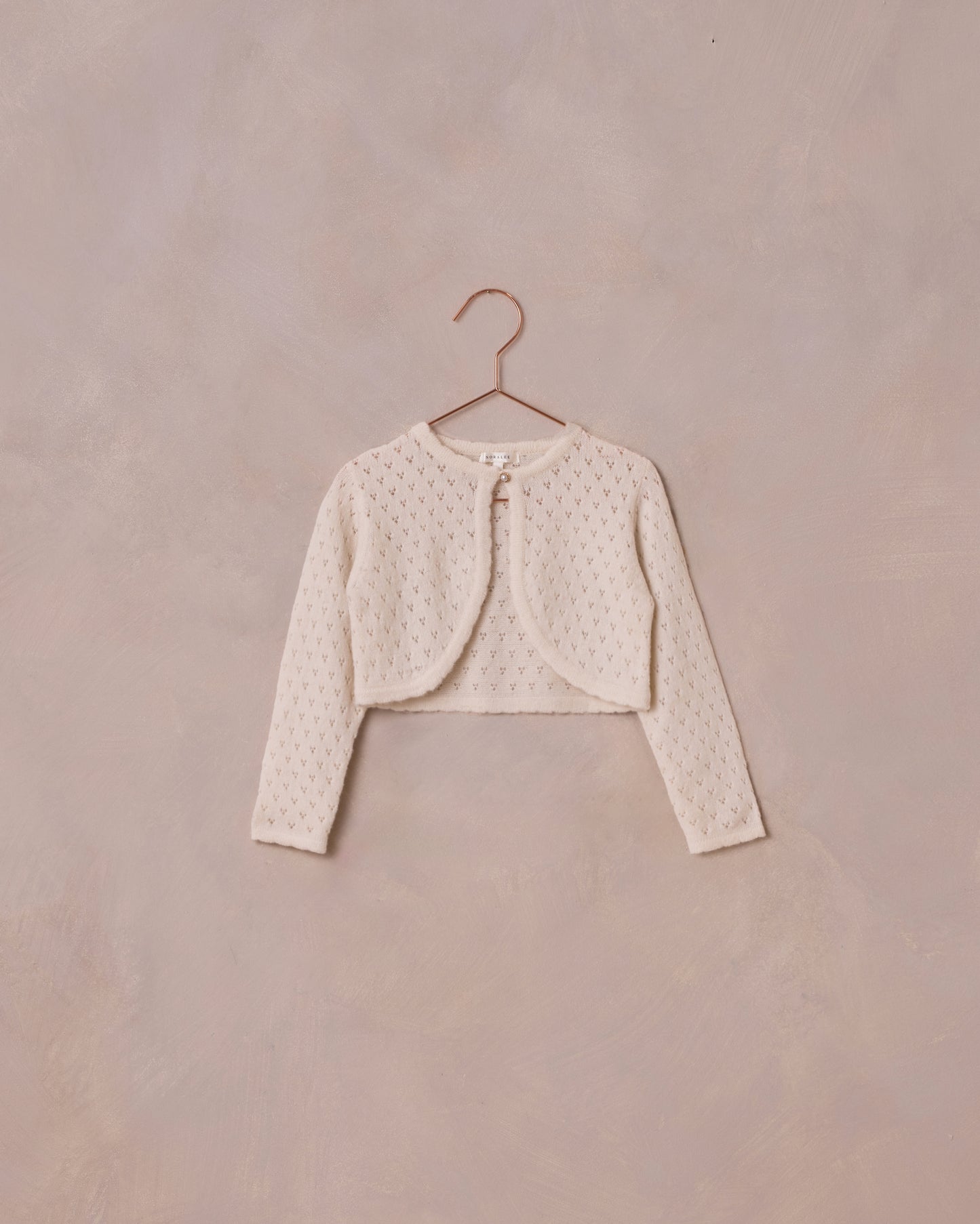 Bolero Cardigan Sweater | Ivory