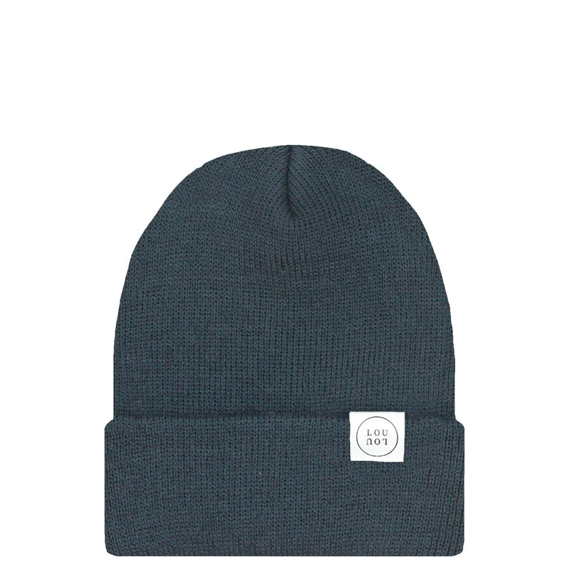 Navy Beanie | Pom + No Pom