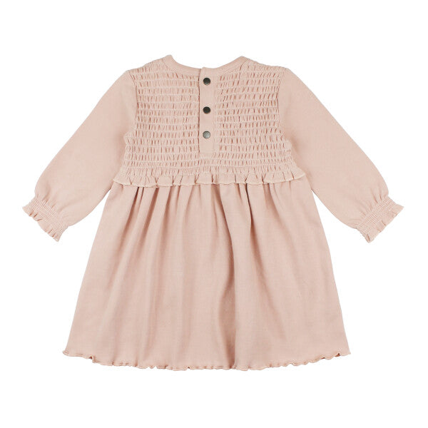 Organic Smocked Dress | Rosewater