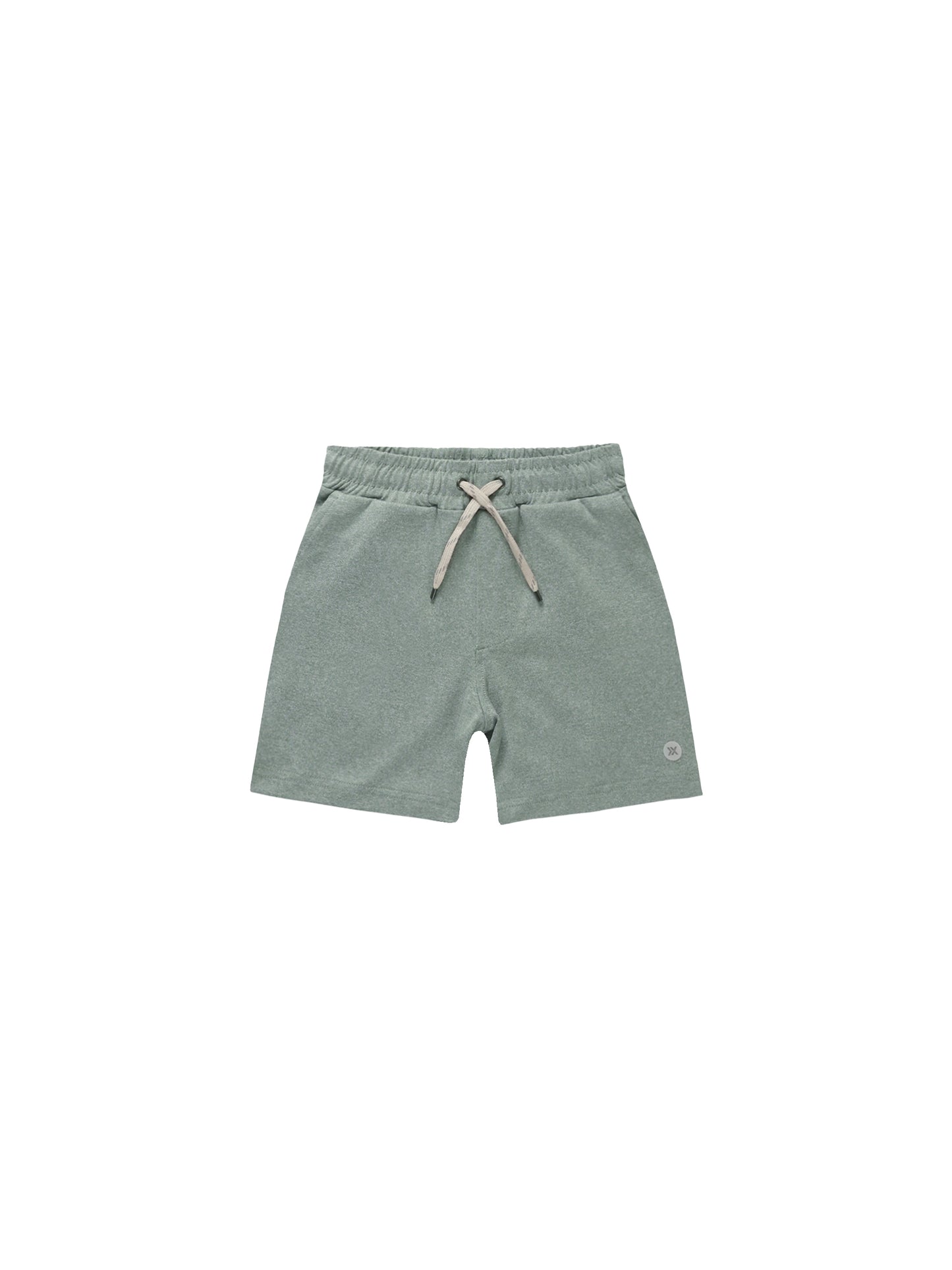 Oceanside Tech Short | Heathered Aqua