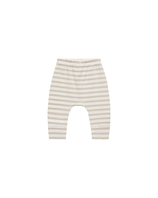 Drawstring Pant | Grey Stripe