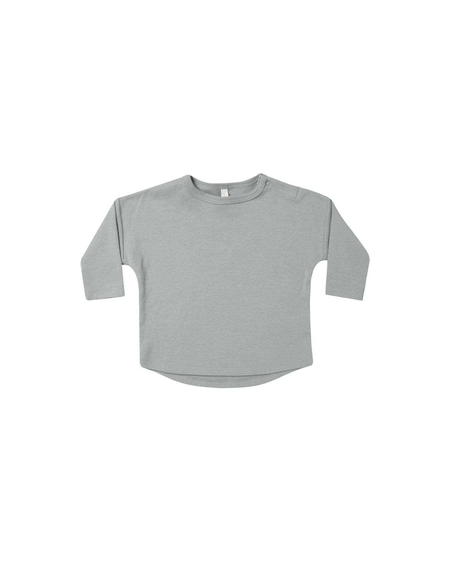 Long Sleeve Tee | Dusty Blue