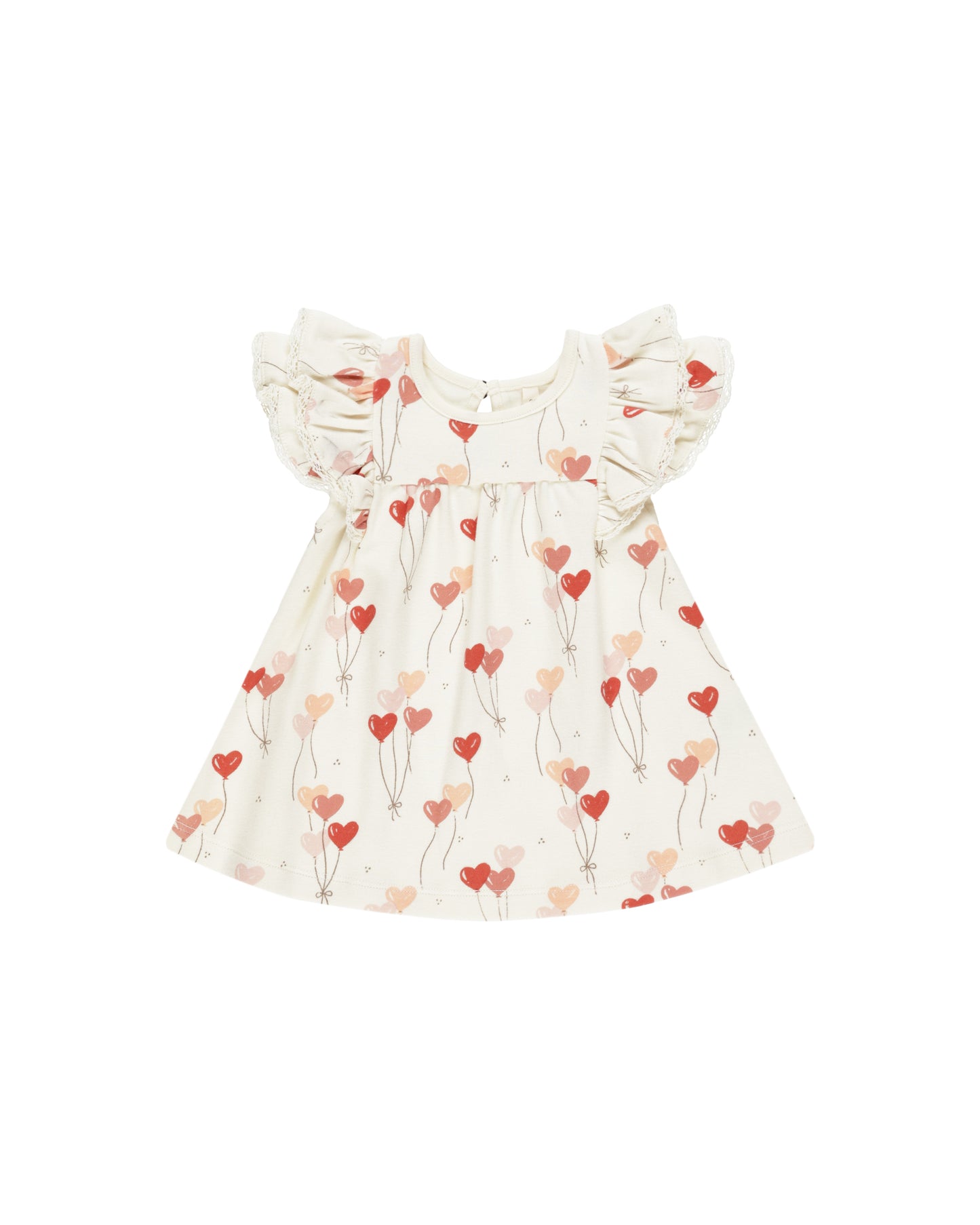 Flutter Dress || Heart Balloons