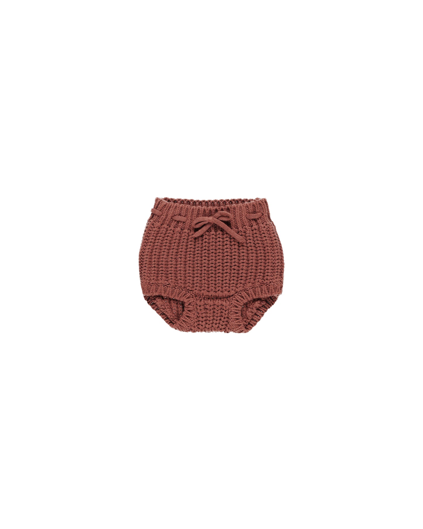 Knit Tie Bloomer | Cranberry