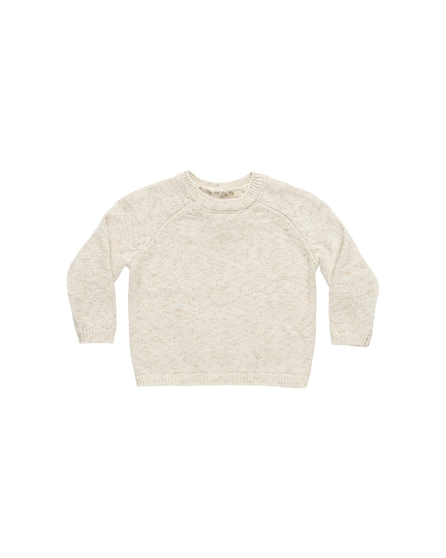 Knit Sweater | Speckled Natural