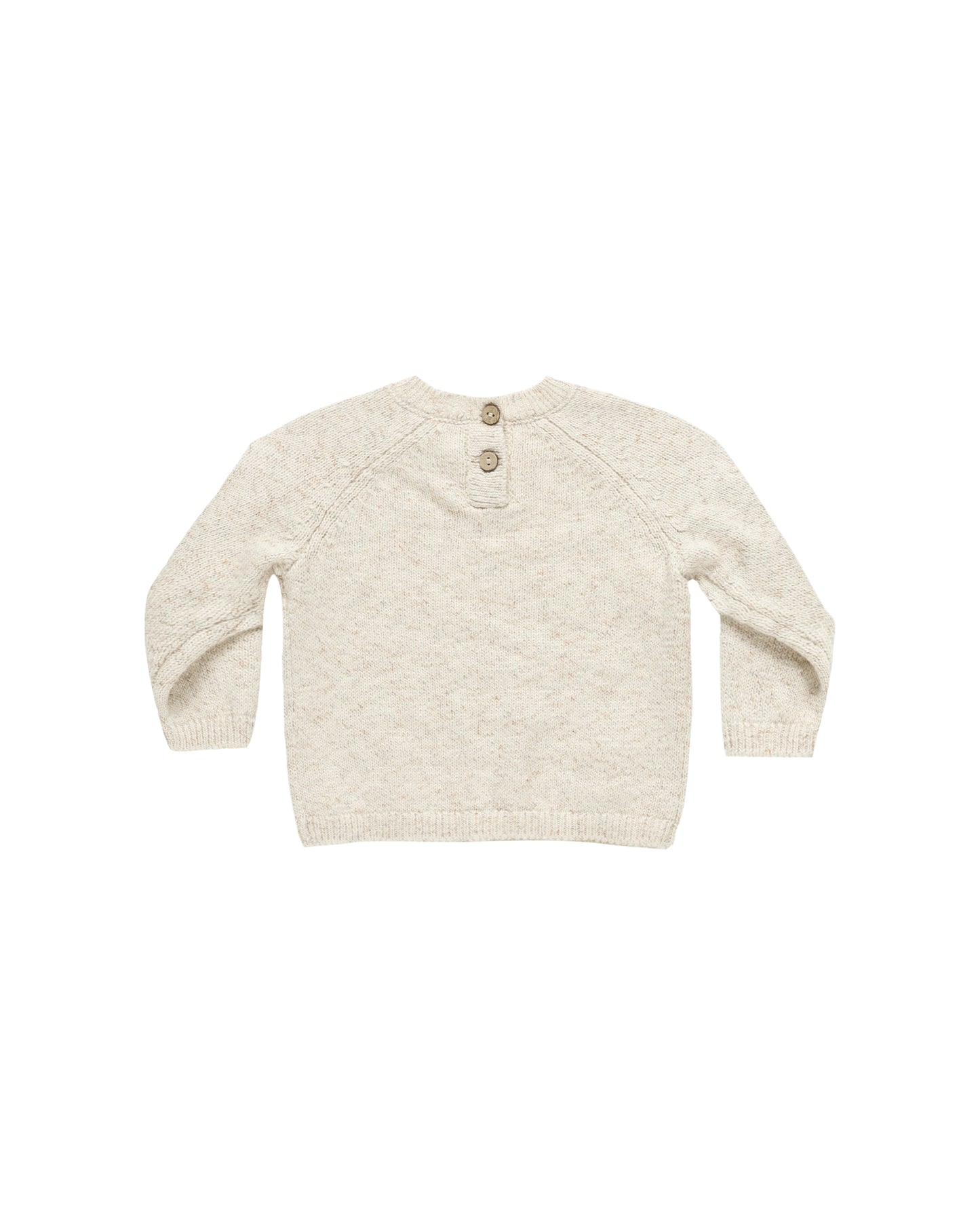 Knit Sweater | Speckled Natural