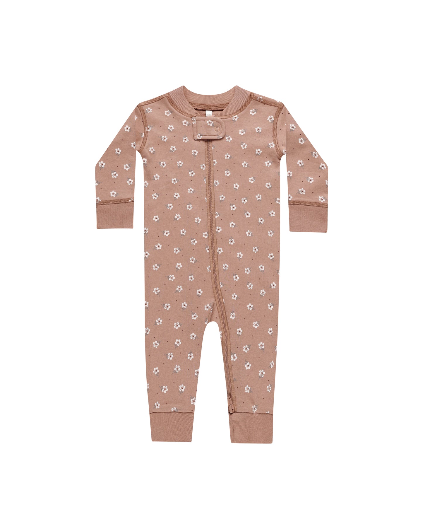 Zip Long Sleeve Sleeper | Rose Ditsy