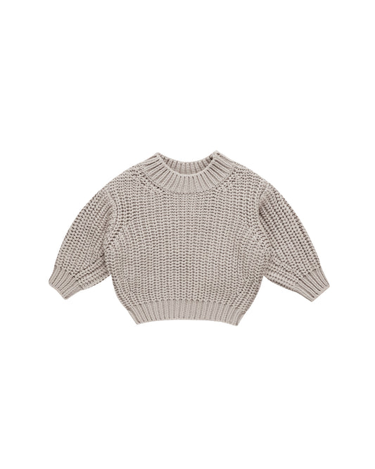 Chunky Knit Sweater | Fog