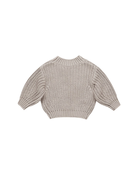 Chunky Knit Sweater | Fog