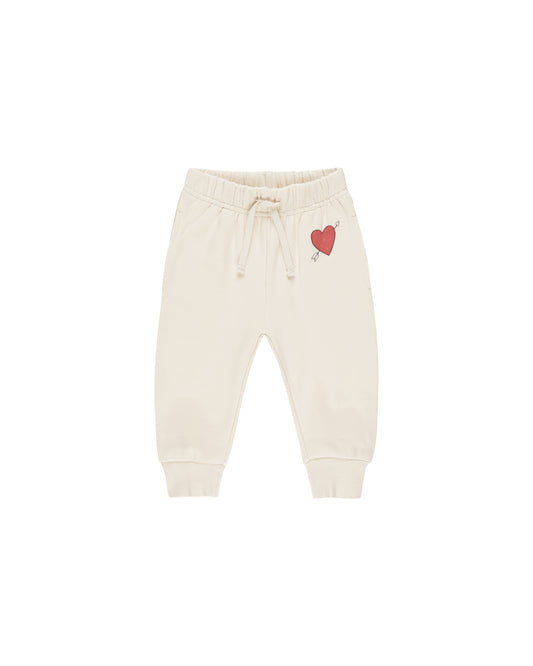 Relaxed Fleece Sweatpant || Cupid