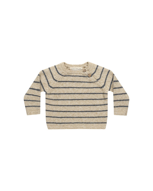 Ace Knit Sweater | Indigo Stripe