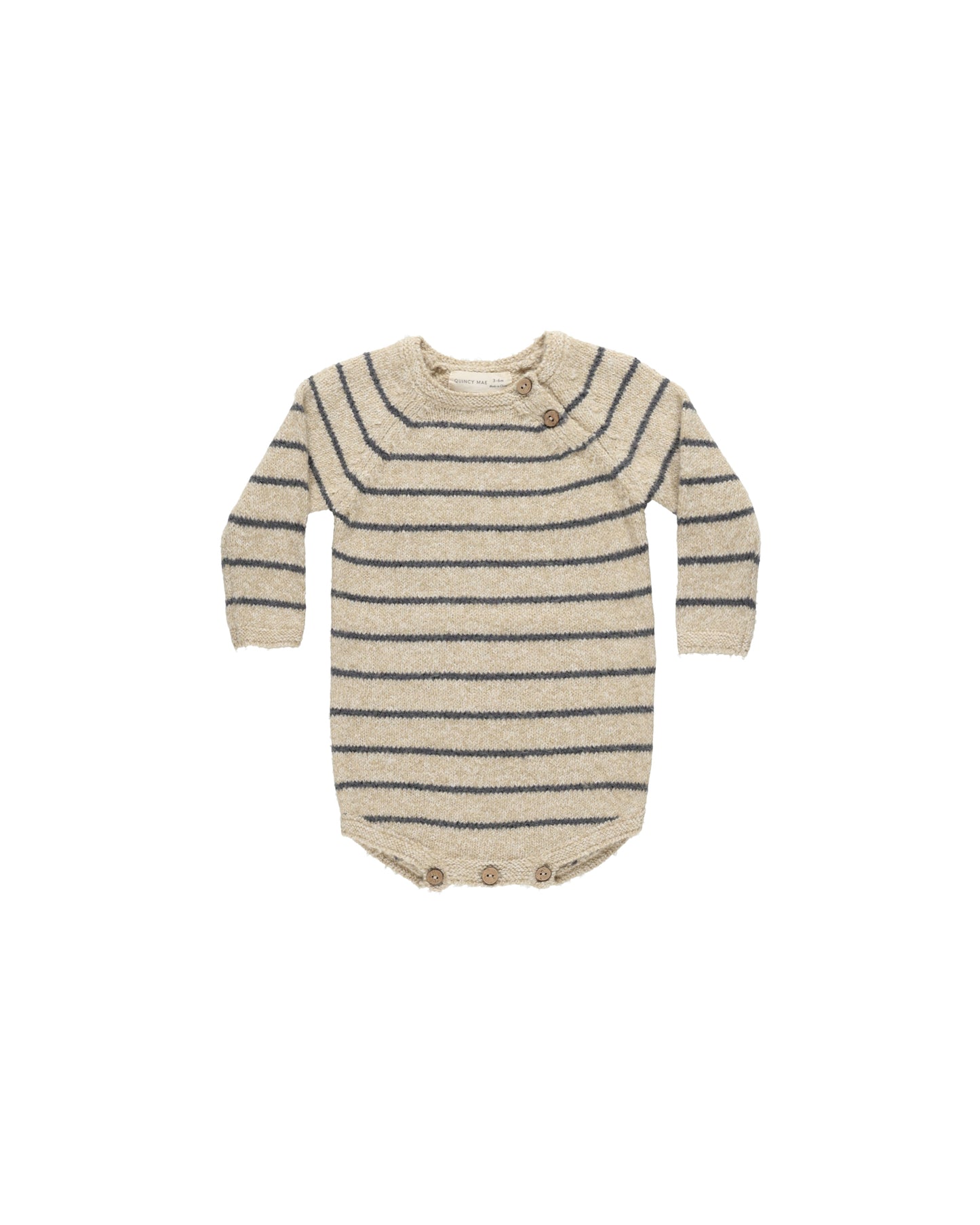 Riggens Romper | Indigo Stripe