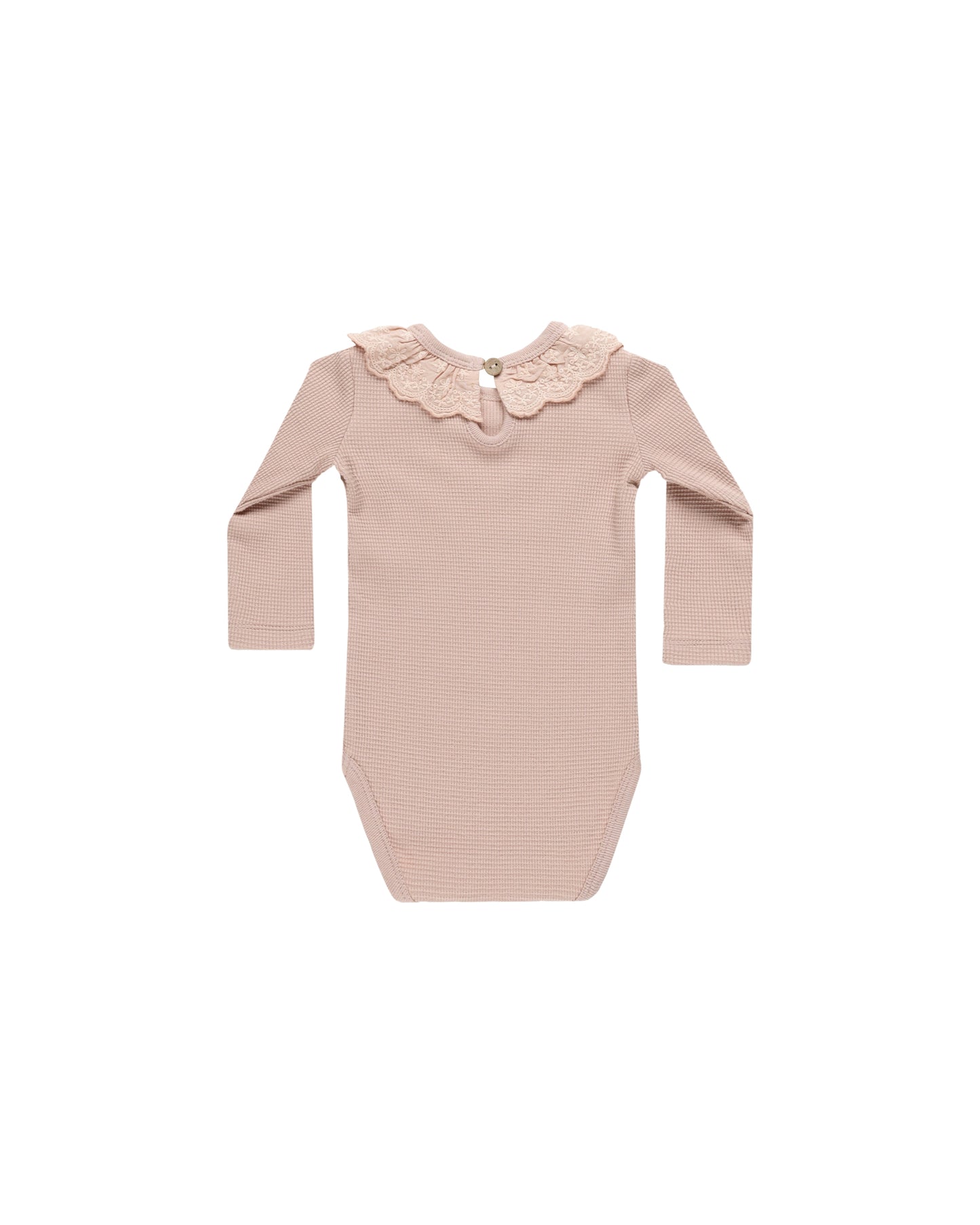 Ruffle Collar Bodysuit | Blush