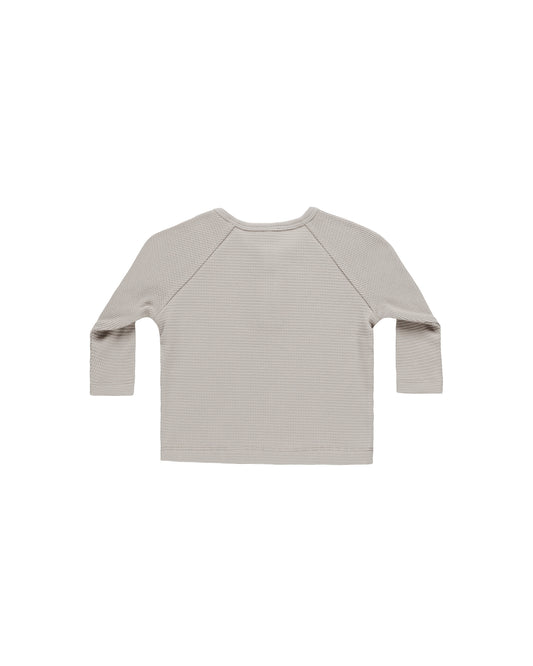 Henley Knit Top | Fog