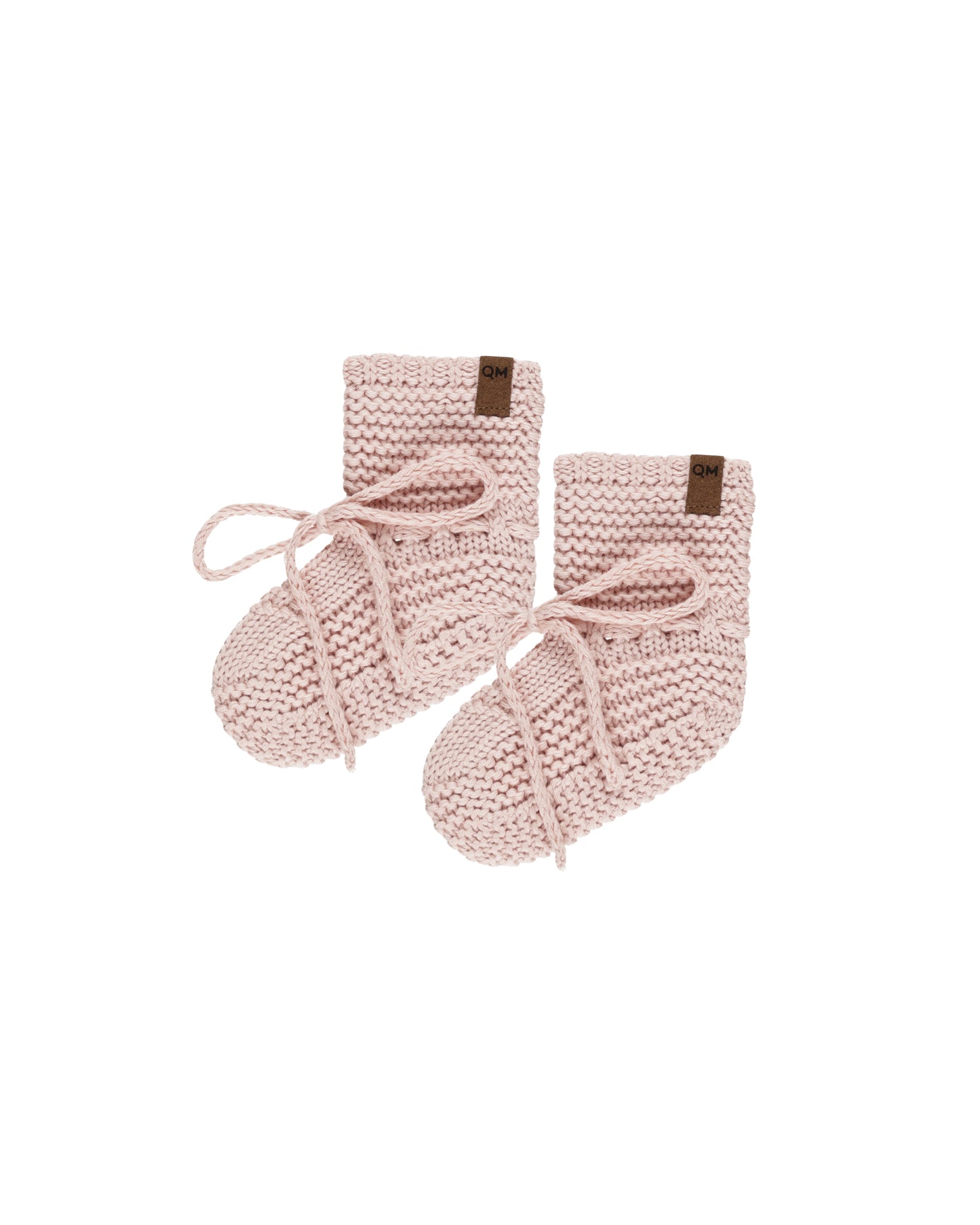 Knit Booties || Bubblegum