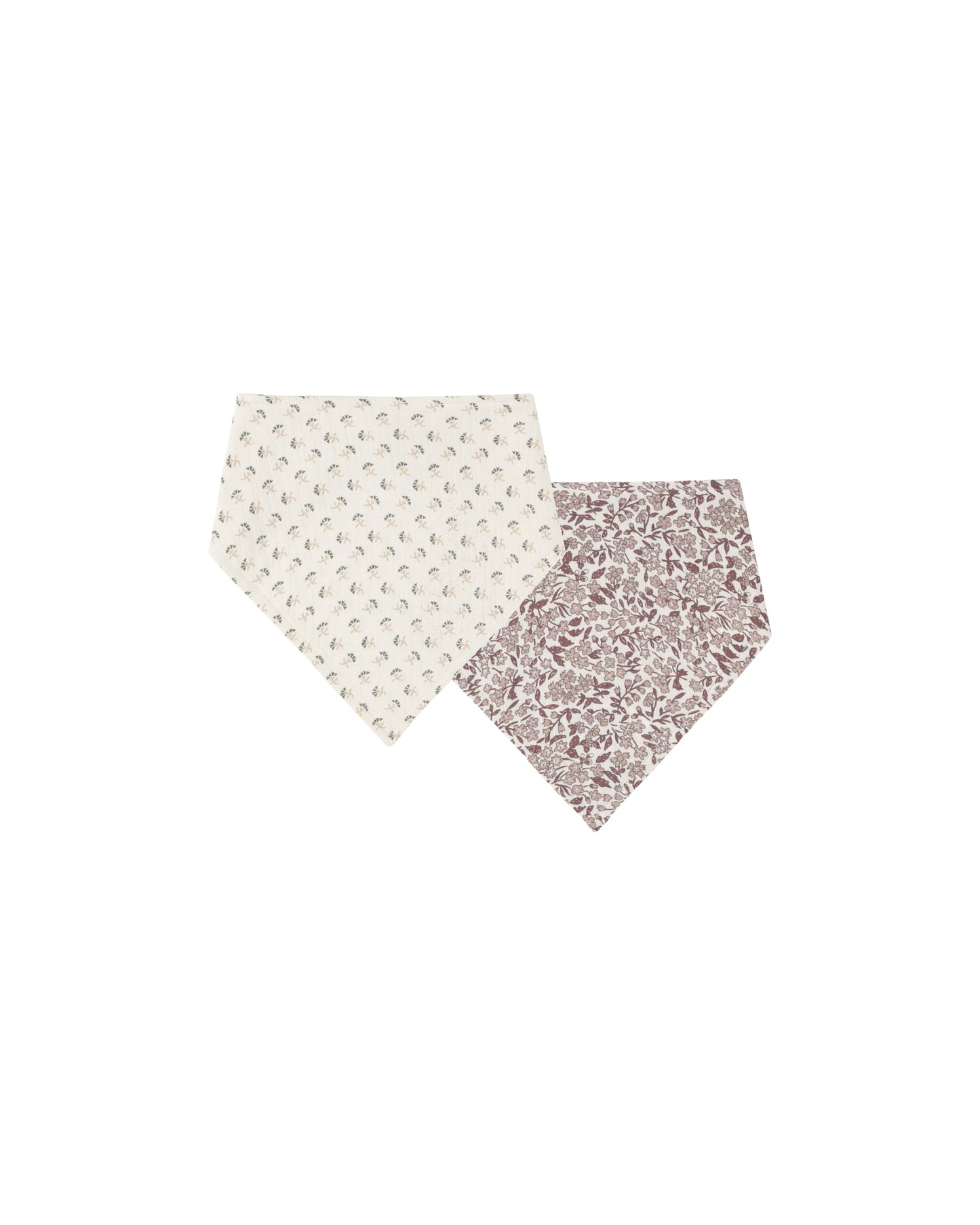 Bandana Scarf, 2 Pack | French Flora, Mauve Ditsy