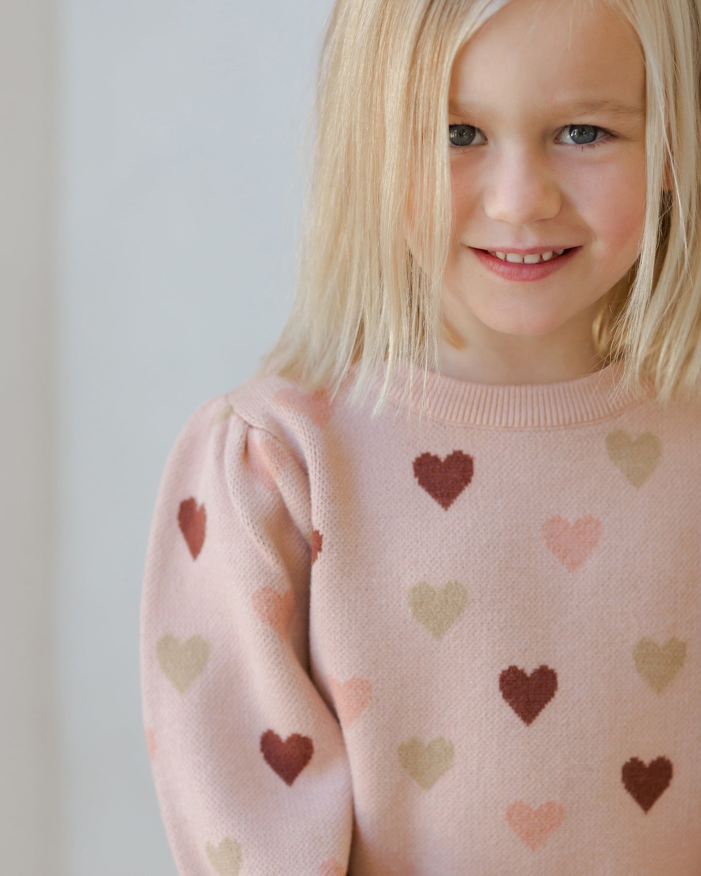 Jacquard Knit Set | Hearts