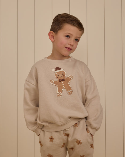 Relaxed Sweatshirt | Gingerbread