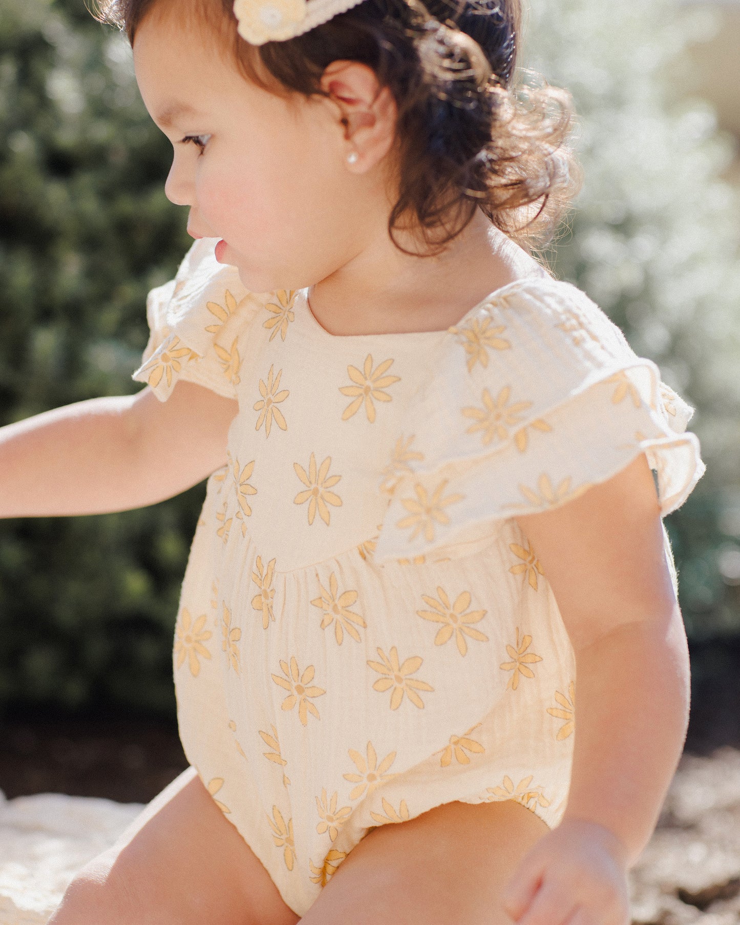 Roxy Romper || Daisies