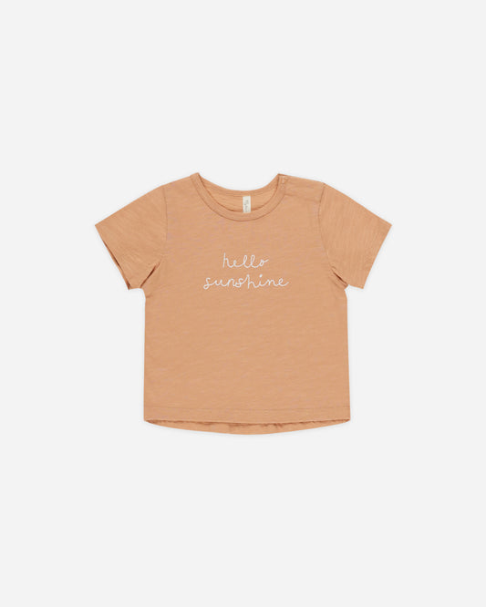 Basic Tee || Hello Sunshine