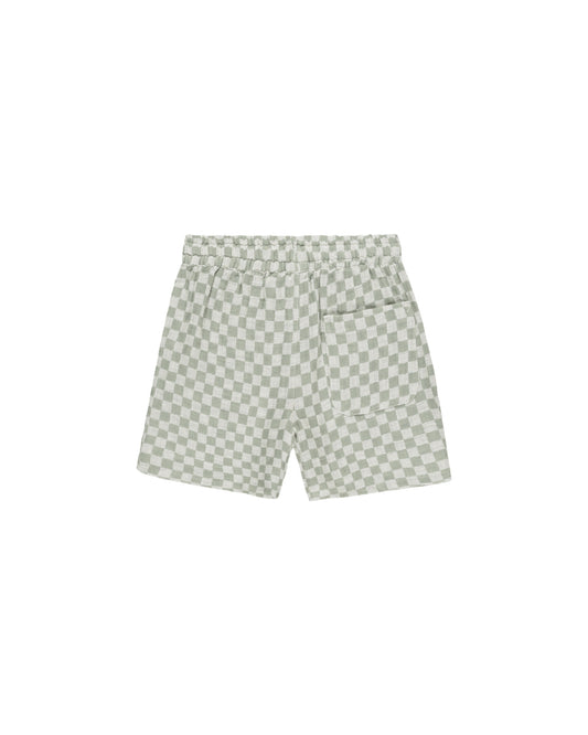 Bermuda Short || Sage Check