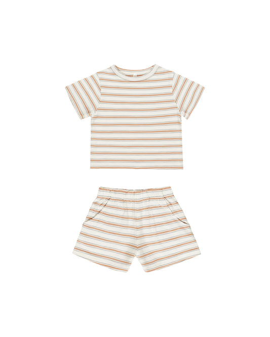 Play Set || Grapefruit Stripe