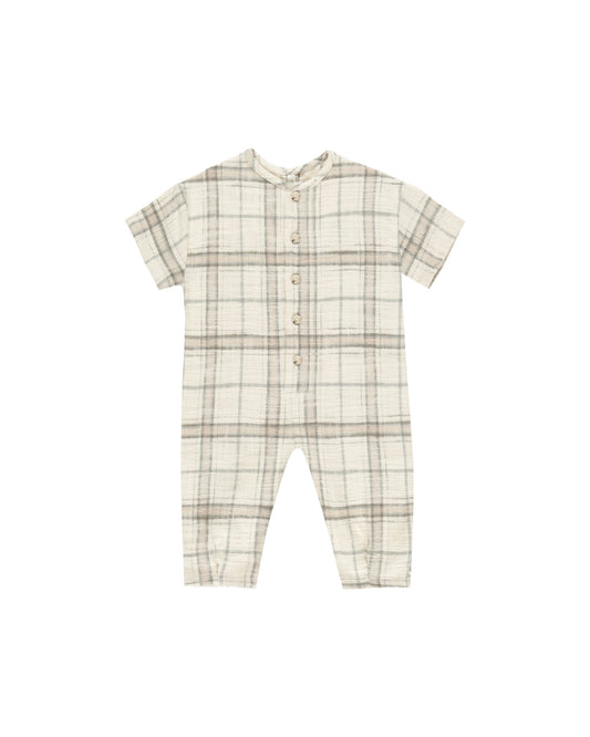 Hayes Jumpsuit | Rustic Plaid