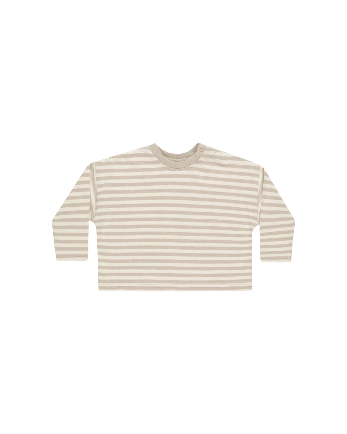 Camden Long Sleeve Tee | Pebble Stripe