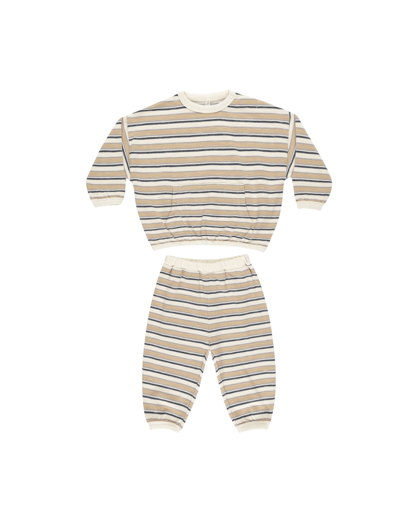 Relaxed Set | Blue Vintage Stripe