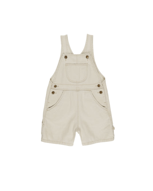 Denim Shortalls || Stone