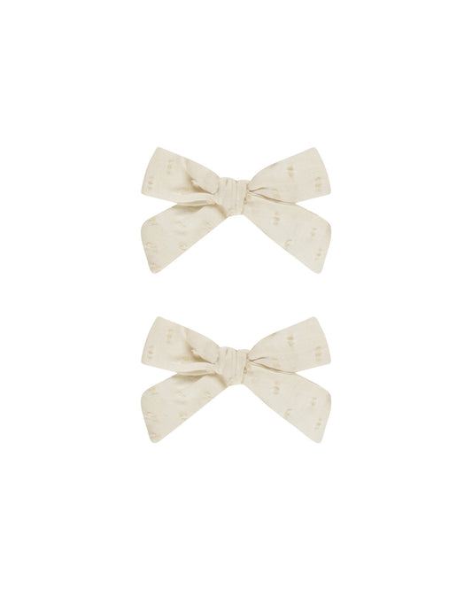 Bows, Set Of 2 | Natural