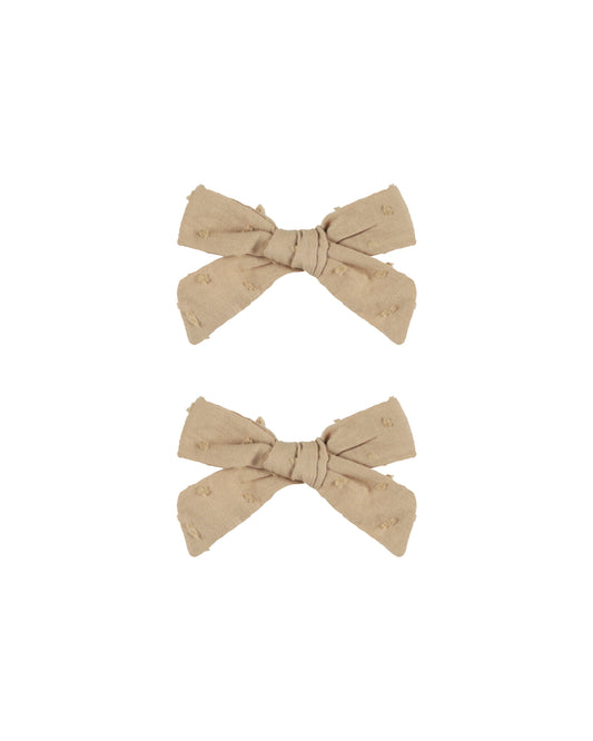 Bows, Set Of 2 | Gold