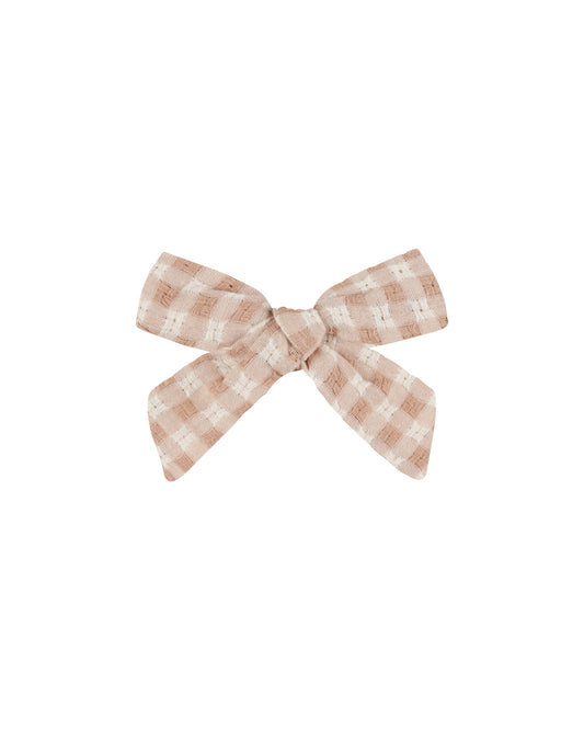 Bow | Pink Gingham