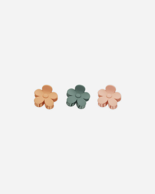 Flower Clip Set || Grapefruit, Eucalyptus, Pink