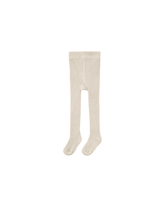 Ribbed Tights | Stone