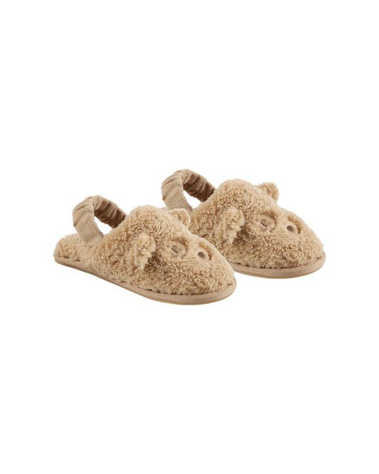 Bear Slippers | Gold