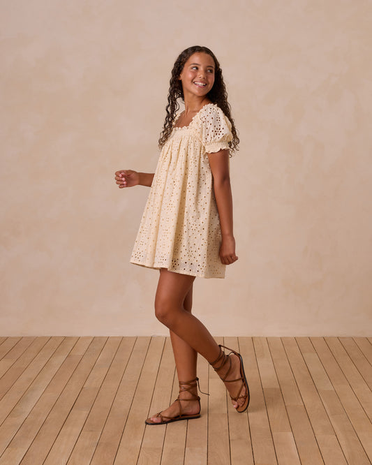 Teen Milan Dress || Natural