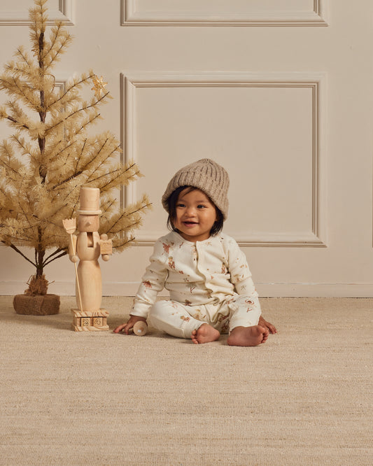 Organic Pajama Long John | Nutcracker