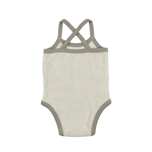 Organic Terry Cloth Bodysuit | Neutrals