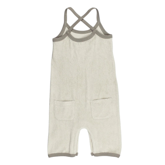 Organic Terry Cloth Overall | Neutrals