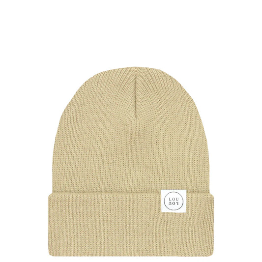 Tan Beanie | Pom + No Pom