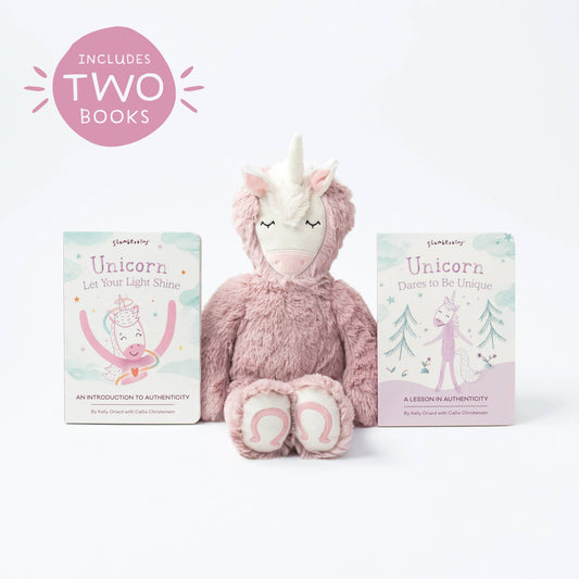 Unicorn's Authenticity Set - with 2 books + Unicorn!