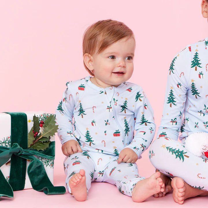 Baby Bamboo Romper | Holiday Cheer