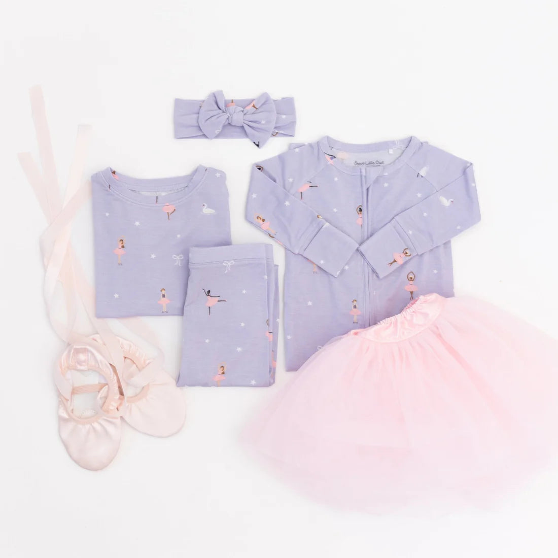 Bamboo Pajama Set | Ballerinas