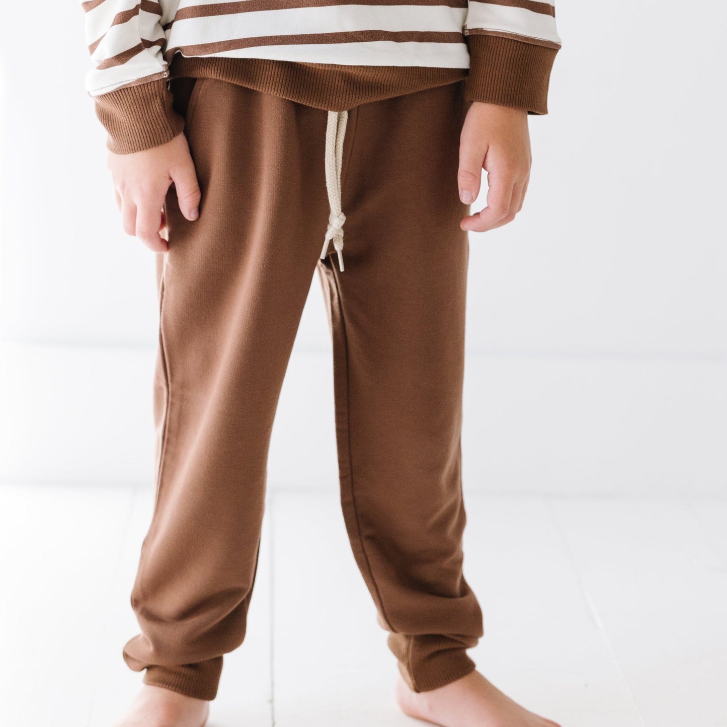 Bamboo French Terry Joggers | Pinecone