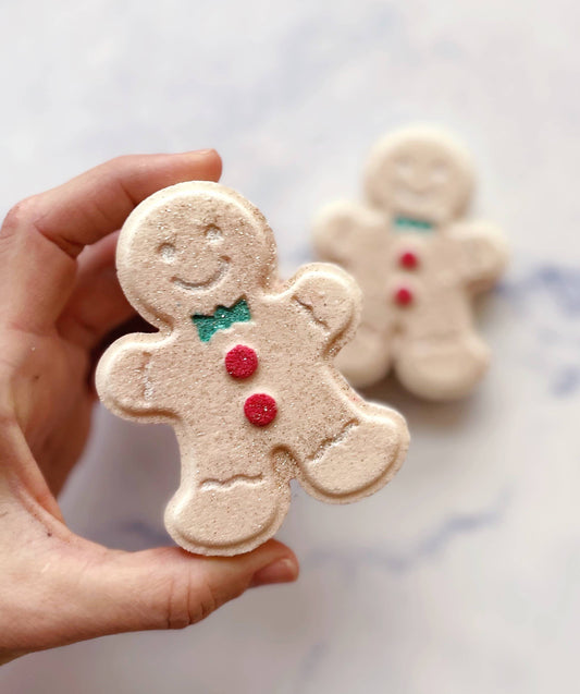 Gingerbread Man Bath Bomb